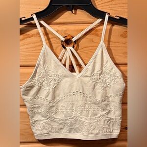 daytrip Cream Lace Bralette XS/S